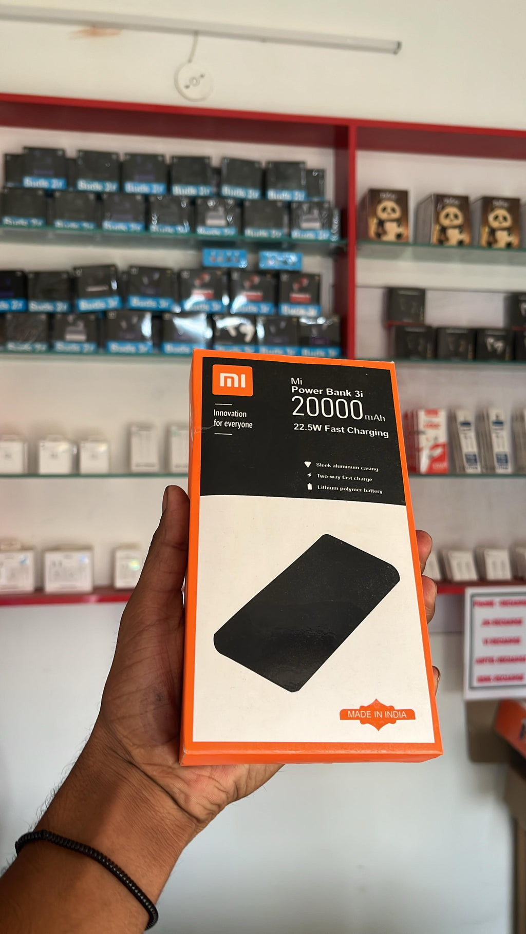 Mi Power Bank 3i 20000mAh - 22.5W Fast Charging