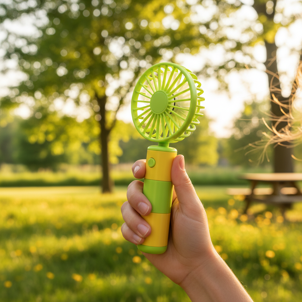 Mini Handheld Fan lifestyle
