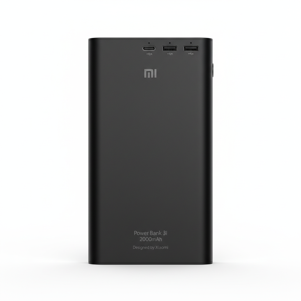 Mi Power Bank 3i front view