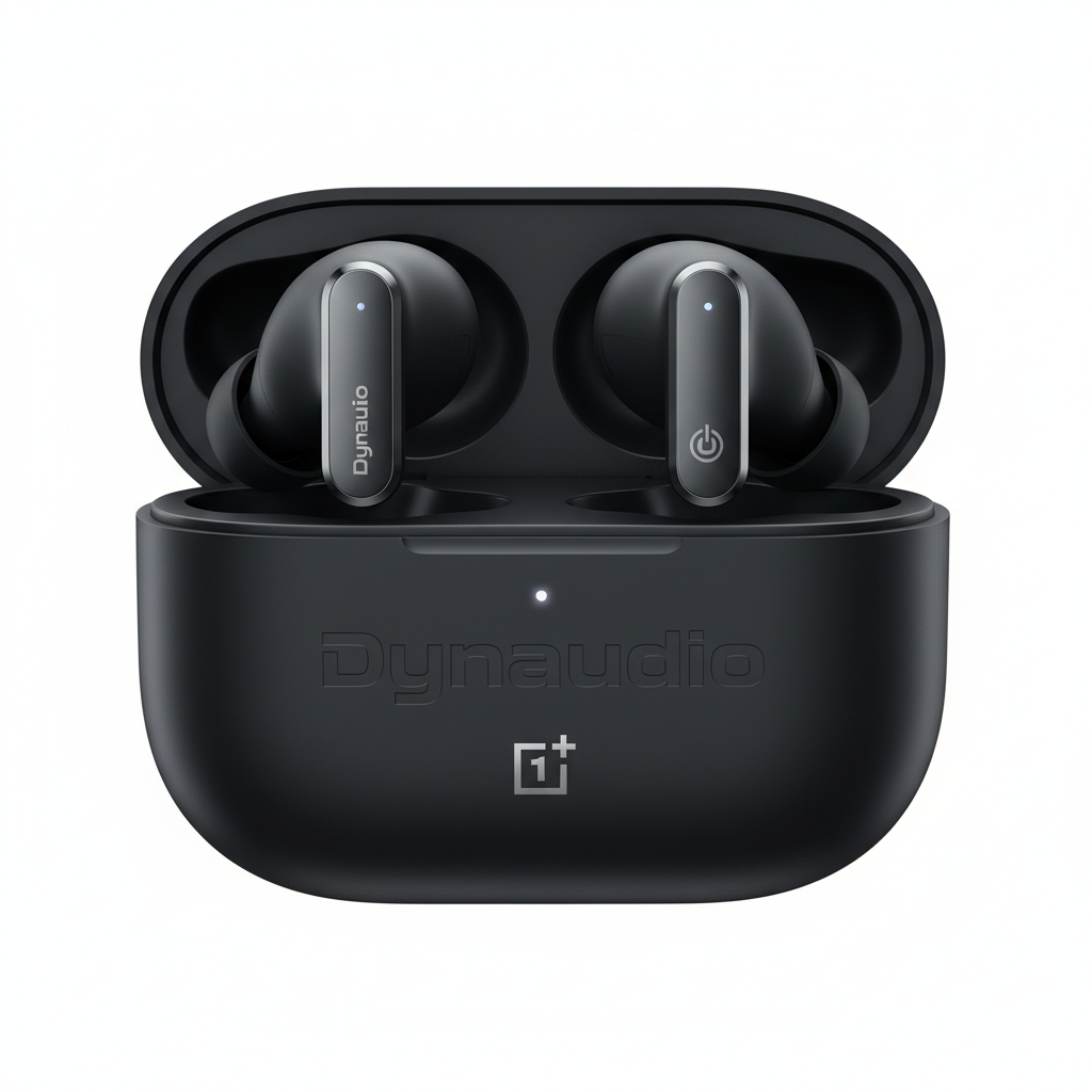 OnePlus Buds 3r white background cover photo