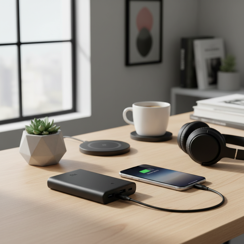 Mi Power Bank 3i lifestyle