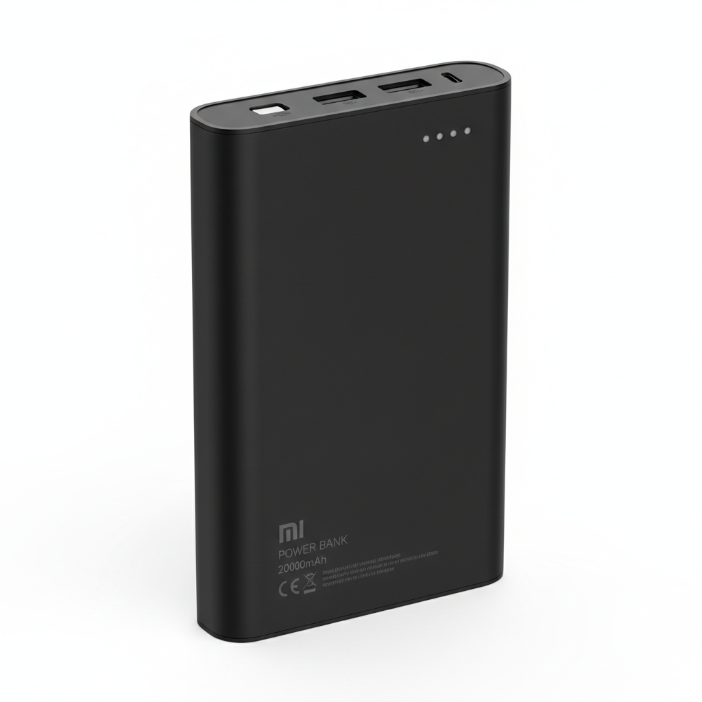 Mi Power Bank 3i back view